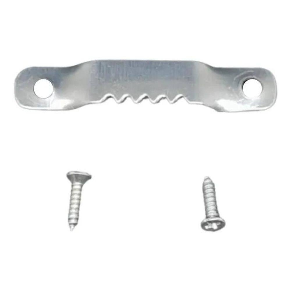 Gancho Pendurador Jacare Quadro + Parafusos Kit 20 Und