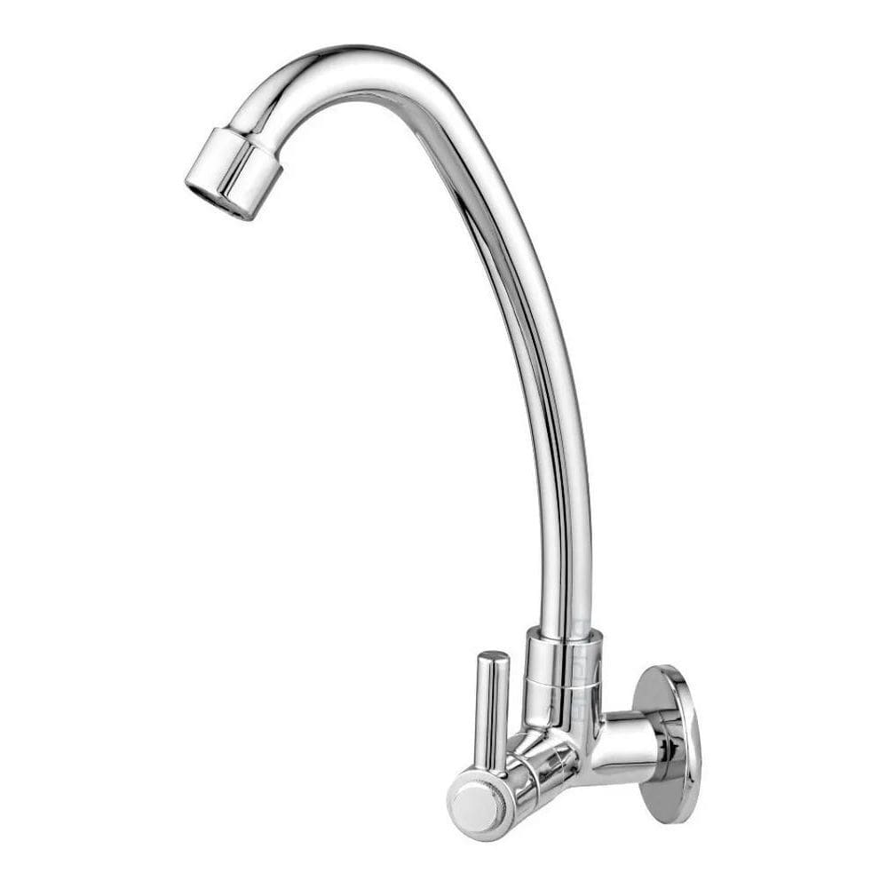 3X Torneira Cozinha Parede Bica Móvel Abs Cromado 1068 C72 C