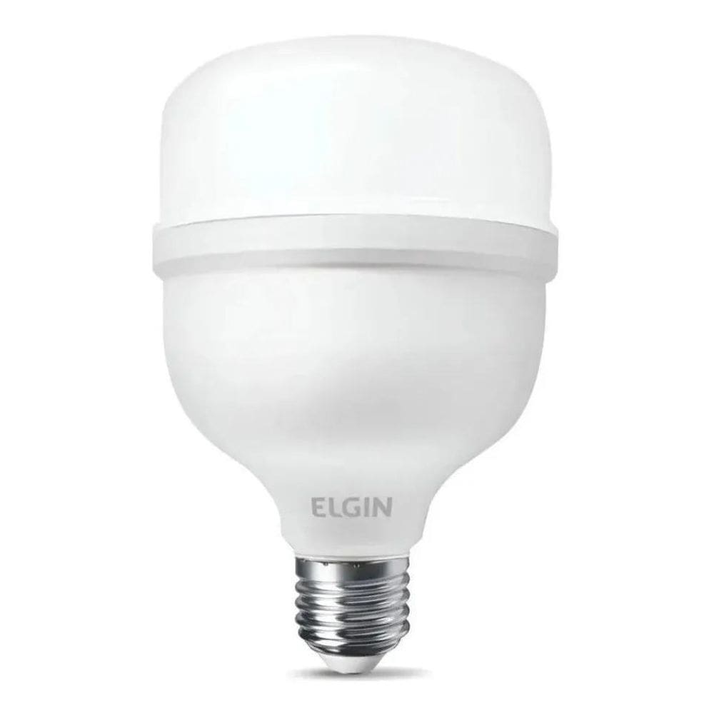 Lâmpada Super Bulbo Alta Potência Led 30W Branco Frio Elgin