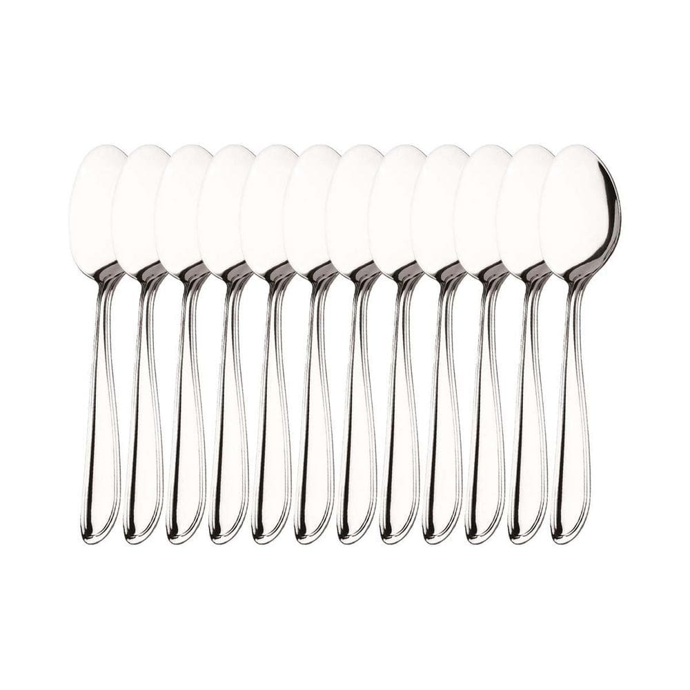 Kit 12 Colheres Sobremesa Hercules Monterrey Aço Inox