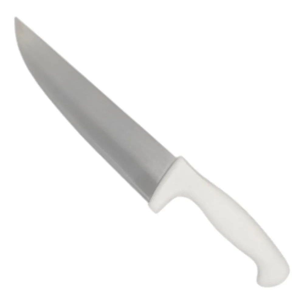 2X Faca Carne Inox Gourmet Açougue Chef Premium