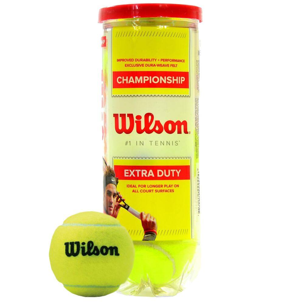 Bolas de tênis WILSON Championship Extra Duty 3 Balls