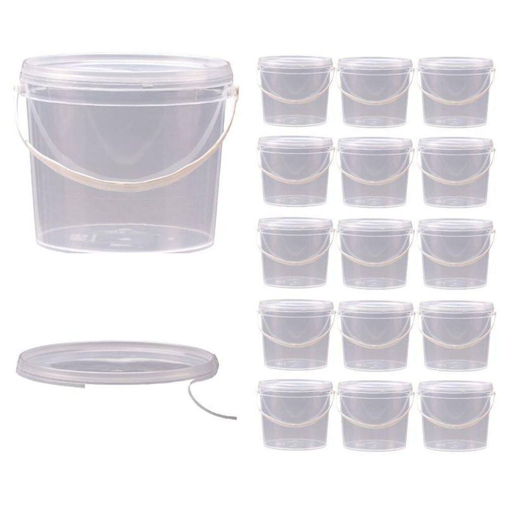 Balde 1.8L Para Armazenar Molho Pesto 15 Pçs