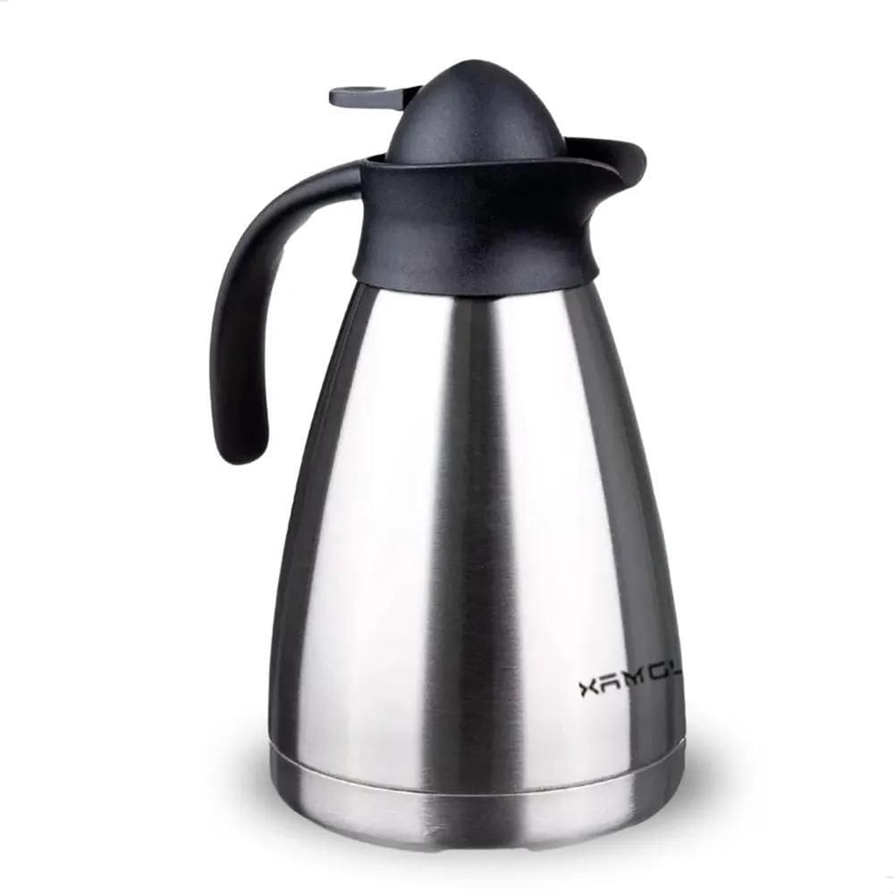 Garrafa Térmica Bule Para Café Chá 1 Litro 100% Inox