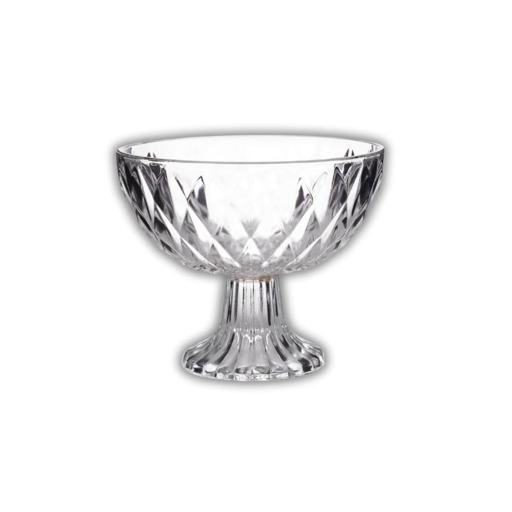 Bomboniere De Vidro Diamond Sem Tampa