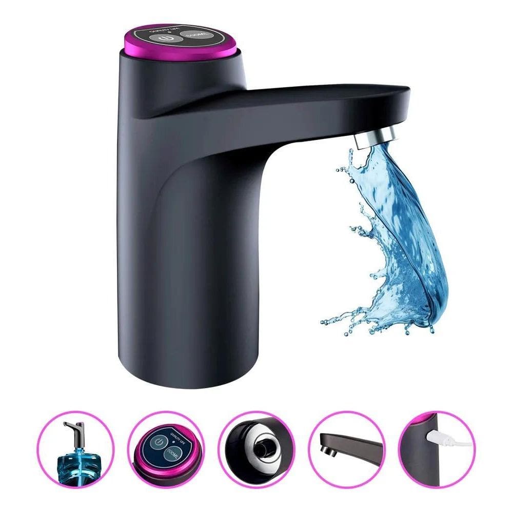 2X Bomba Elétrica Para Galão De Água Mineral 10 Ou 20 Litros