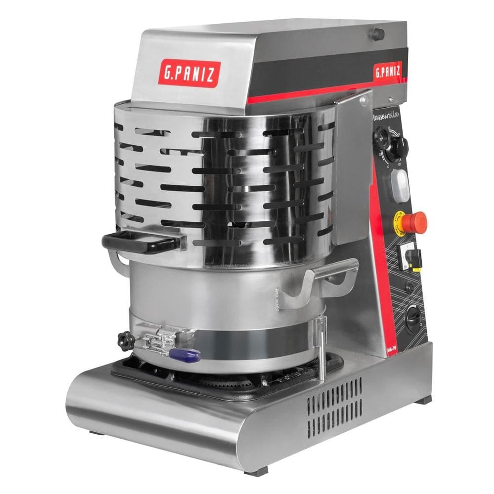 Masseira Aquecida Gpaniz a Gás 10kg Inox Masseirella 220V MA 10