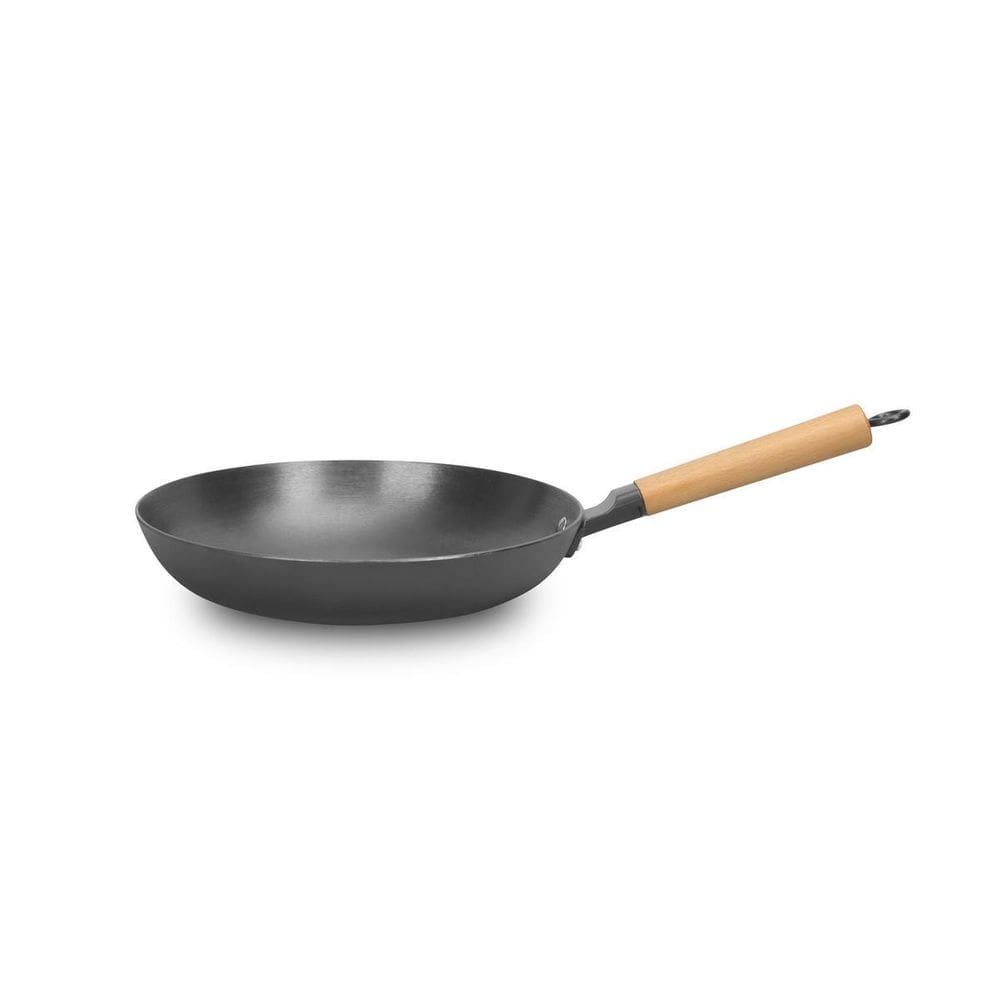 Frigideira Ferro Fundido Nitretada 26Cm/2,0 L Cabo Madeira