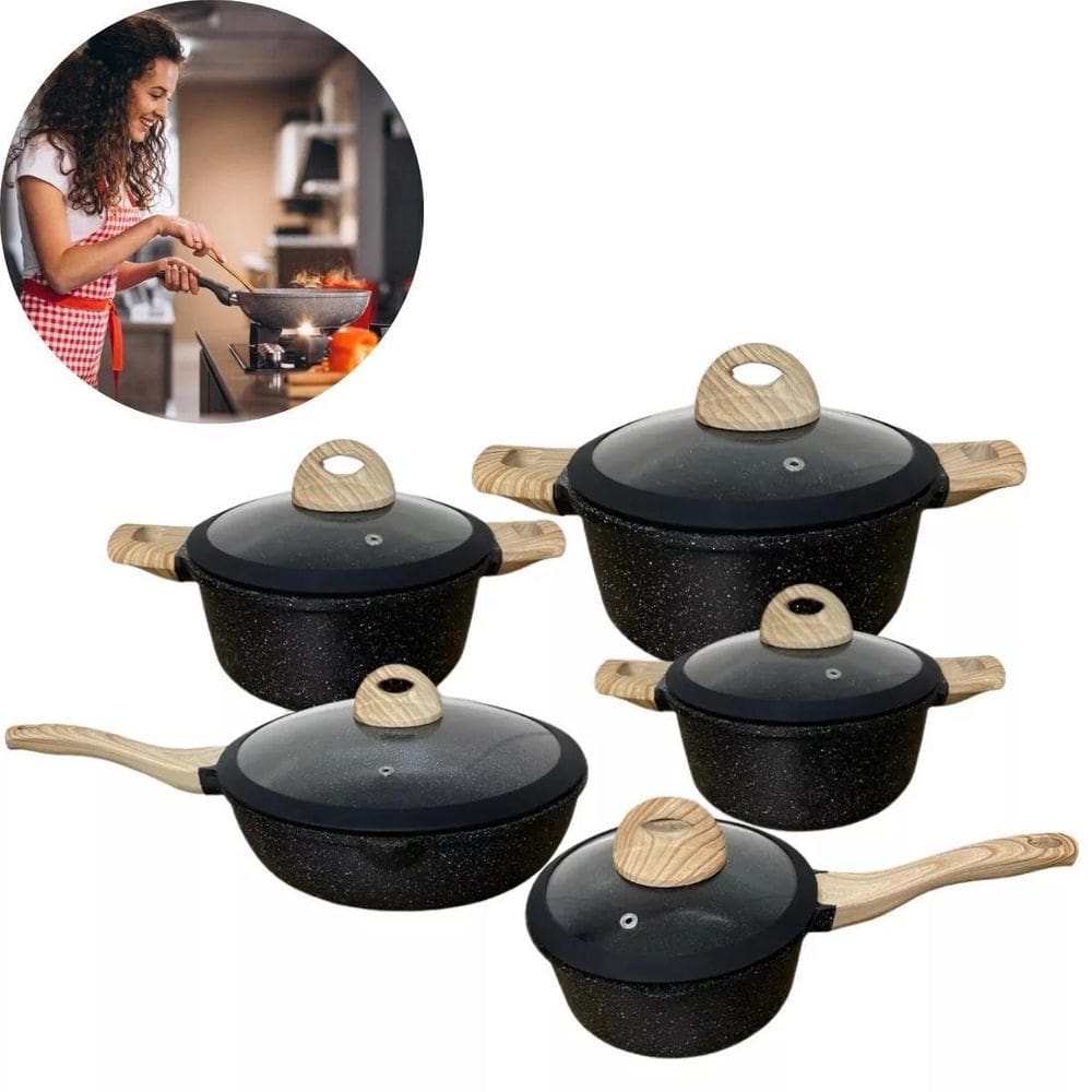 Kit De Panelas Cores Ideal Como Presente De Natal