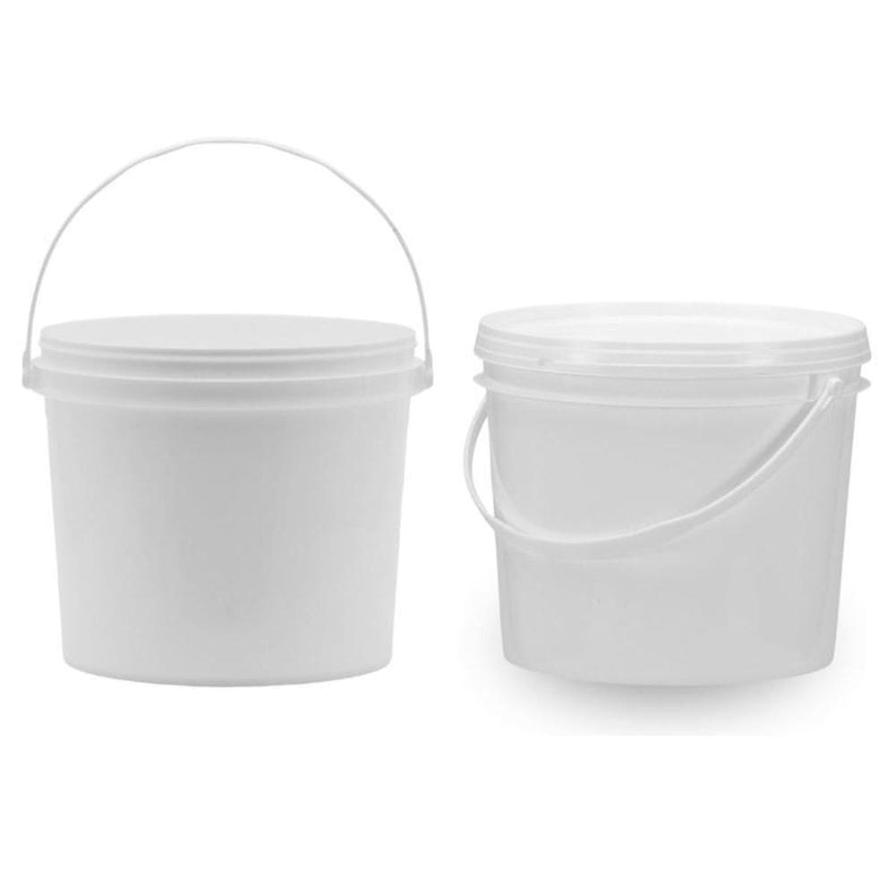 Balde Para Descartar Produtos 1.8L Branco 50 Pçs