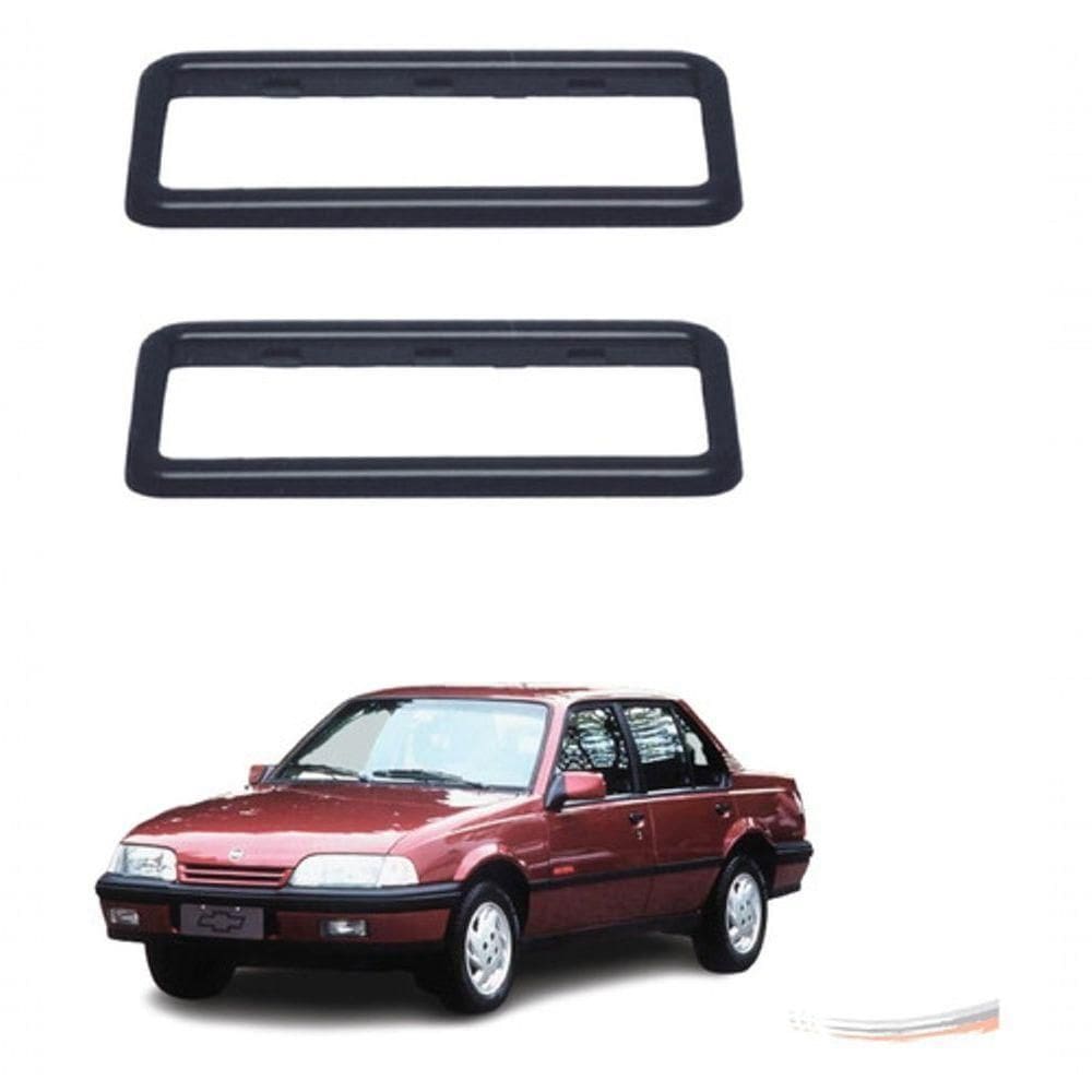 Par Moldura Maçaneta Inter Preto Monza 82 A 96 Opala 68 A 92 [f103]