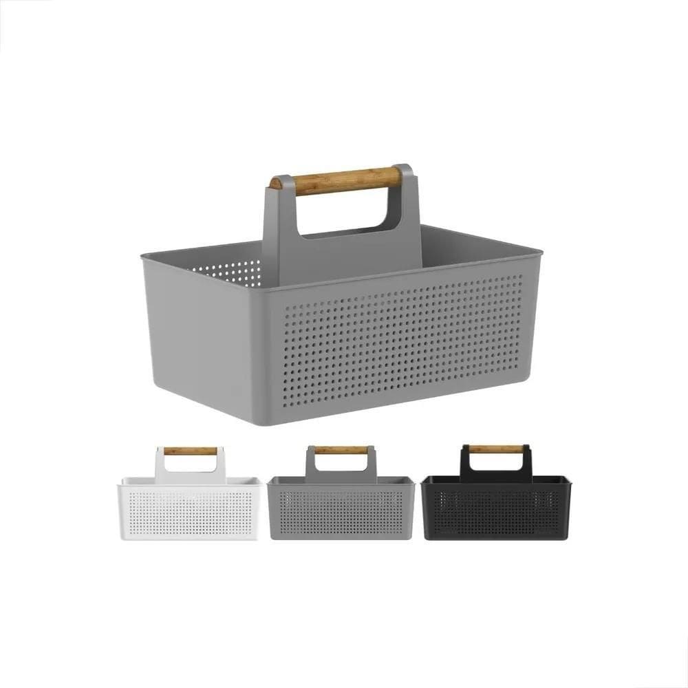 Organizador Multiuso Limpeza Com Alças 8 Litros Flow