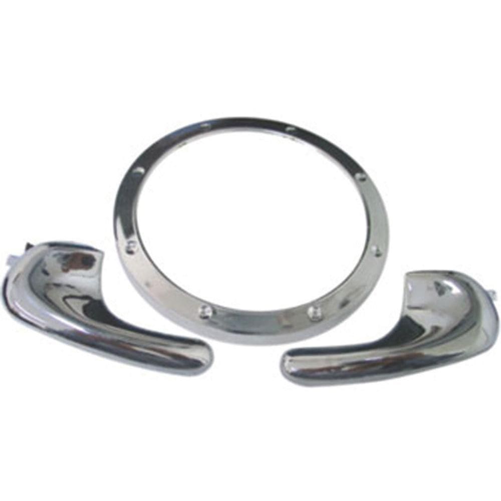 Kit Tuning Aro E Maçaneta Croamda Gol [f103]