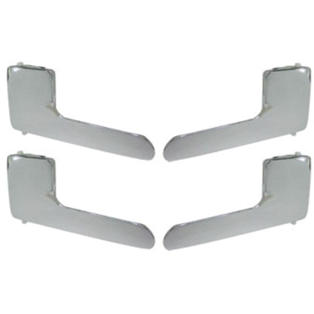 Conjunto Maçaneta Porta Fox Gol G4 Cromada [f103]