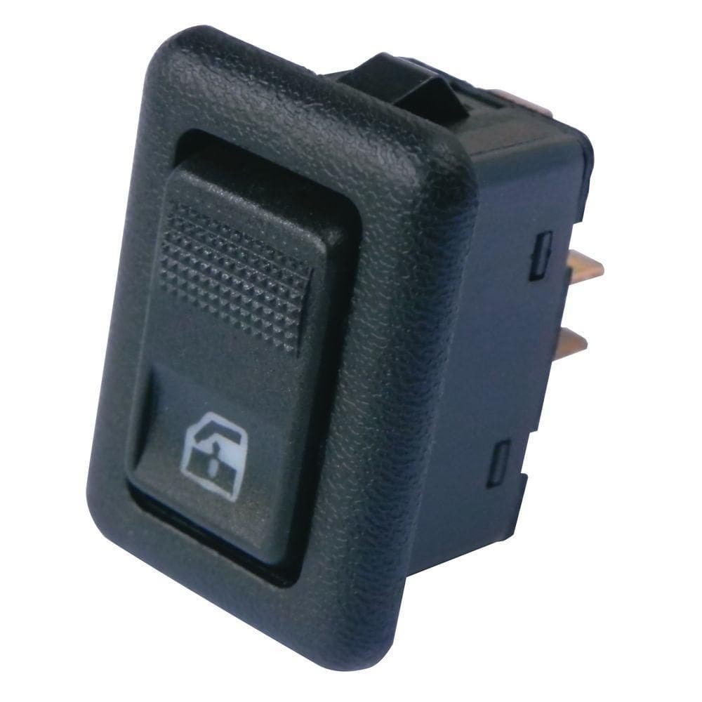 Botão Interruptor Vidro Santana 87-97 Moldura Simples Ambar