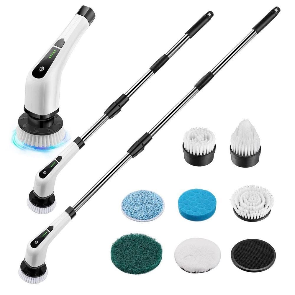 Esfregão Elétrico Giratório 360 Multiuso Perfeito Limpeza