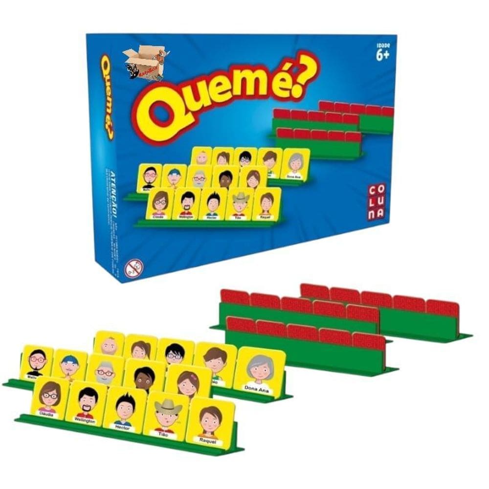 Jogo De Tabuleiro Infantil Quem É Adivinhação De Suspeitos