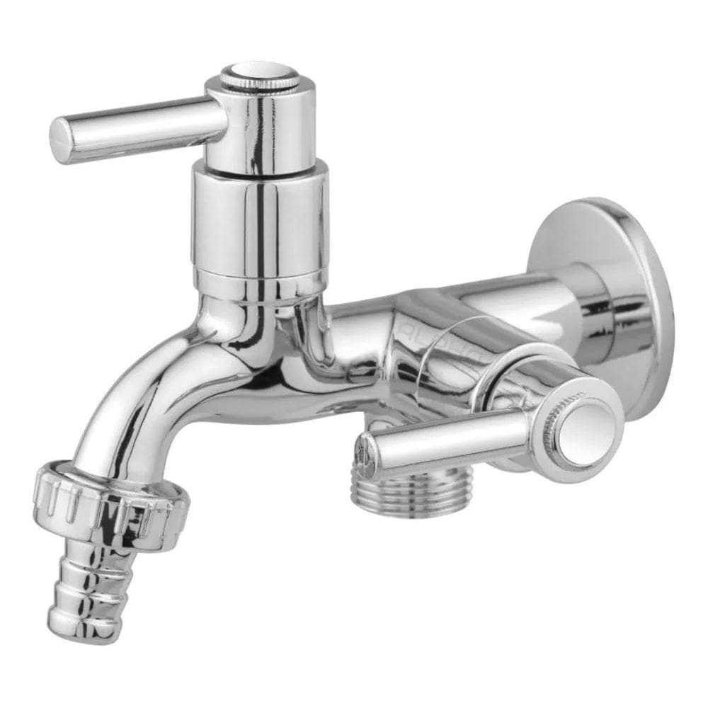 10X Torneira Tanque Máquina Lavar 2 Saídas Lavanderia 1/4 V