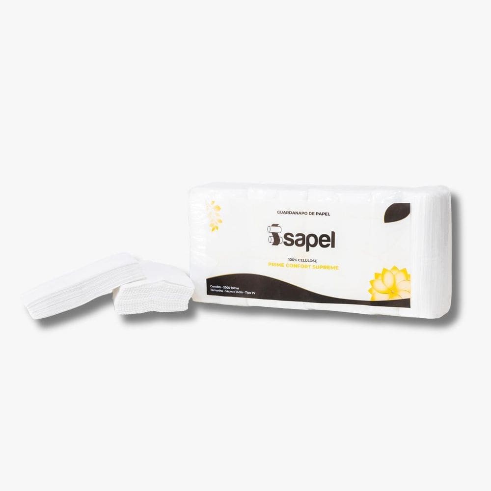 Guardanapo Tv 14X14 Celulose Fd Seda 2000 Fls - Isapel