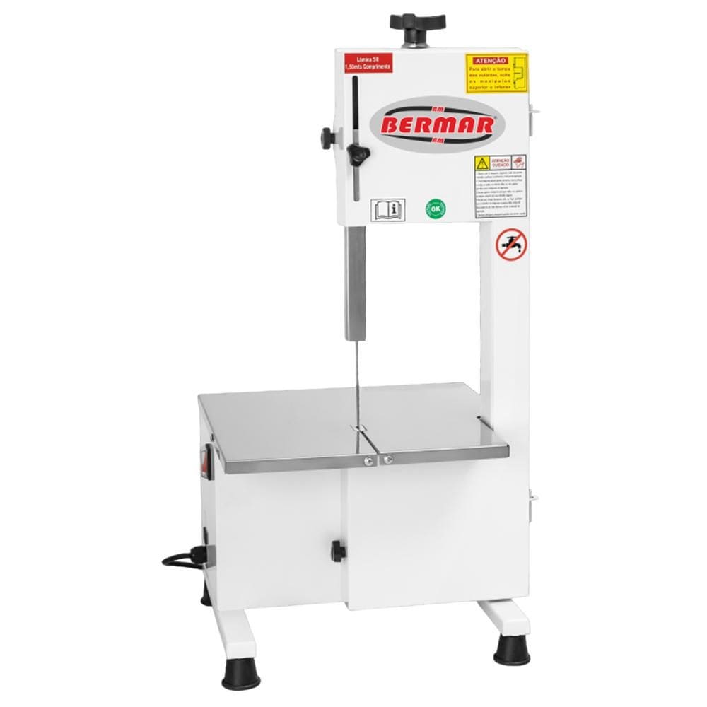 Serra Fita de Bancada Bermar 1,49m Branca BM-153 Bivolt