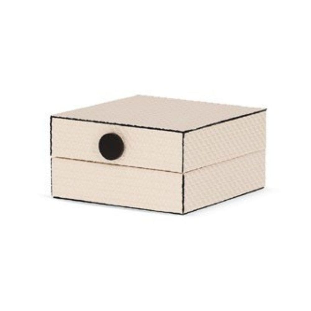 Caixa Organizadora Em Mdf E Pu 20366 8,5X16,5X16,5Cm Mart
