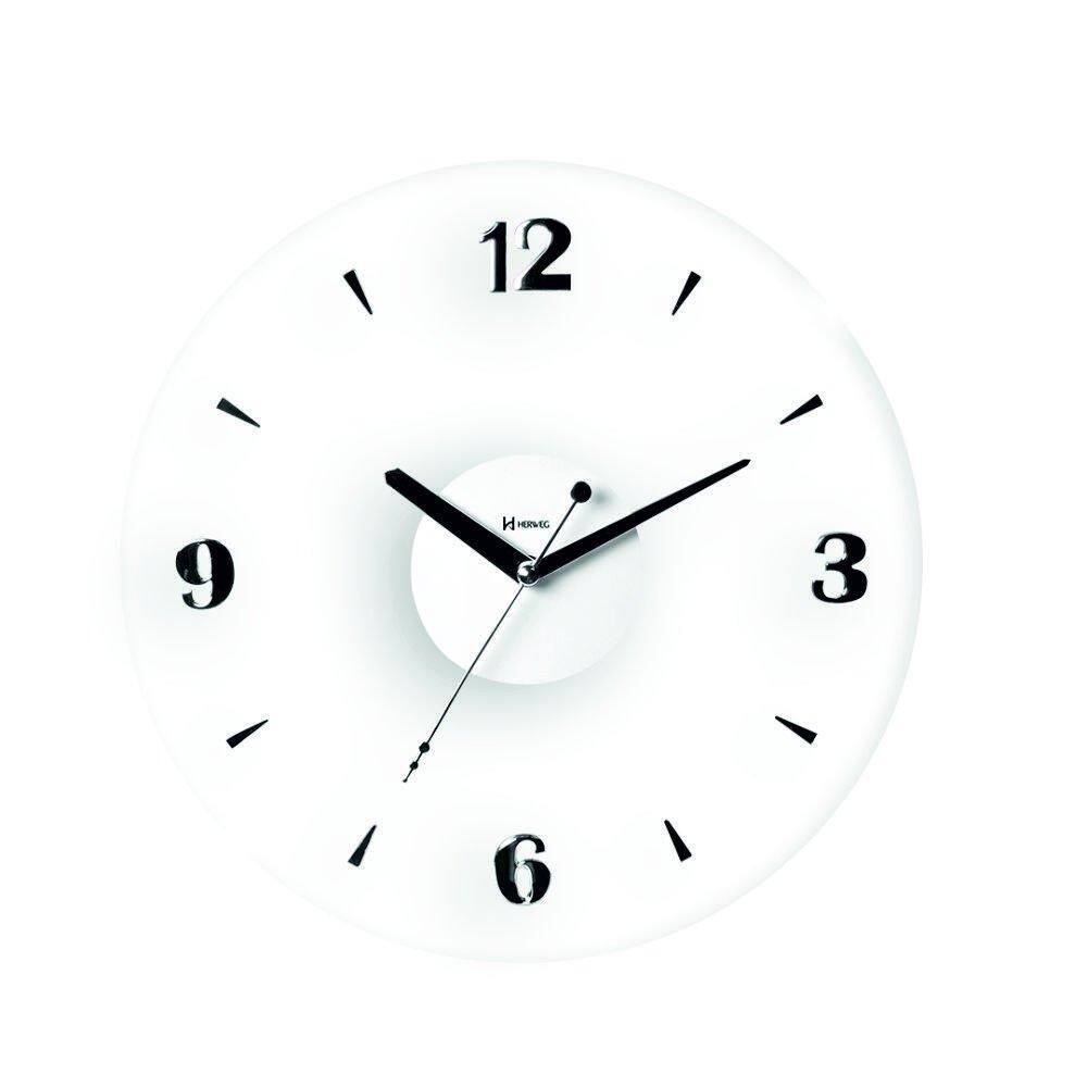 Relógio De Parede Herweg Transparente 660153