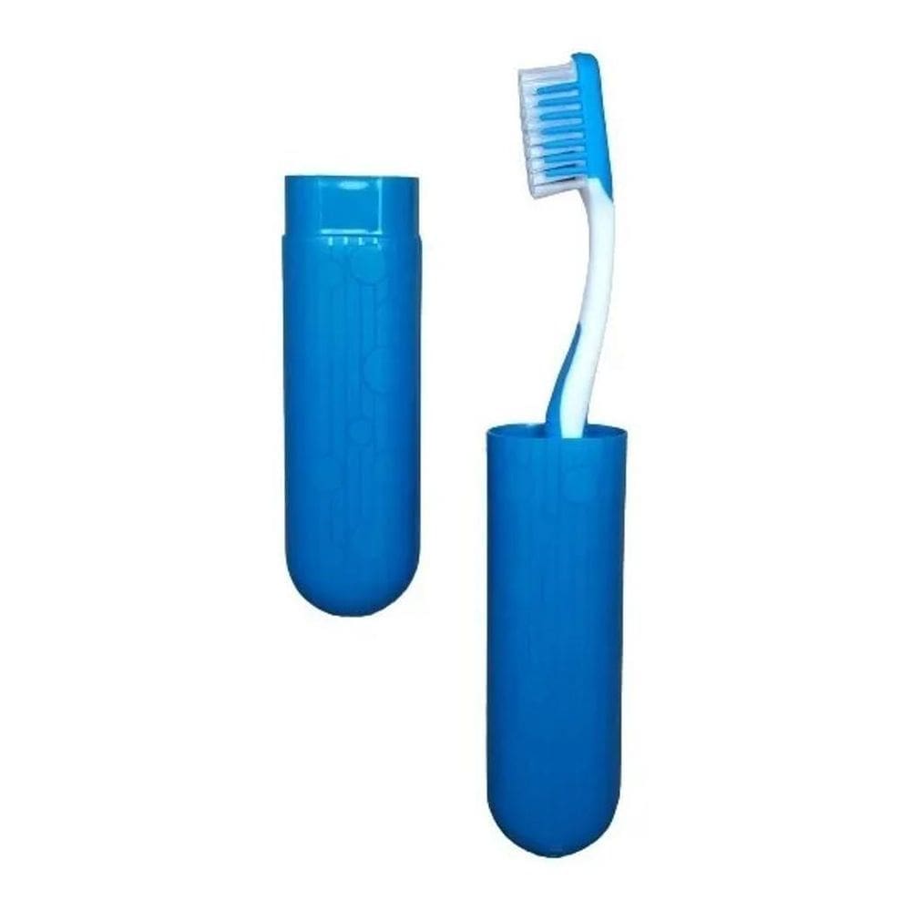 Porta Escova Dentes Prático Versátil Viagem Trabalho Escola