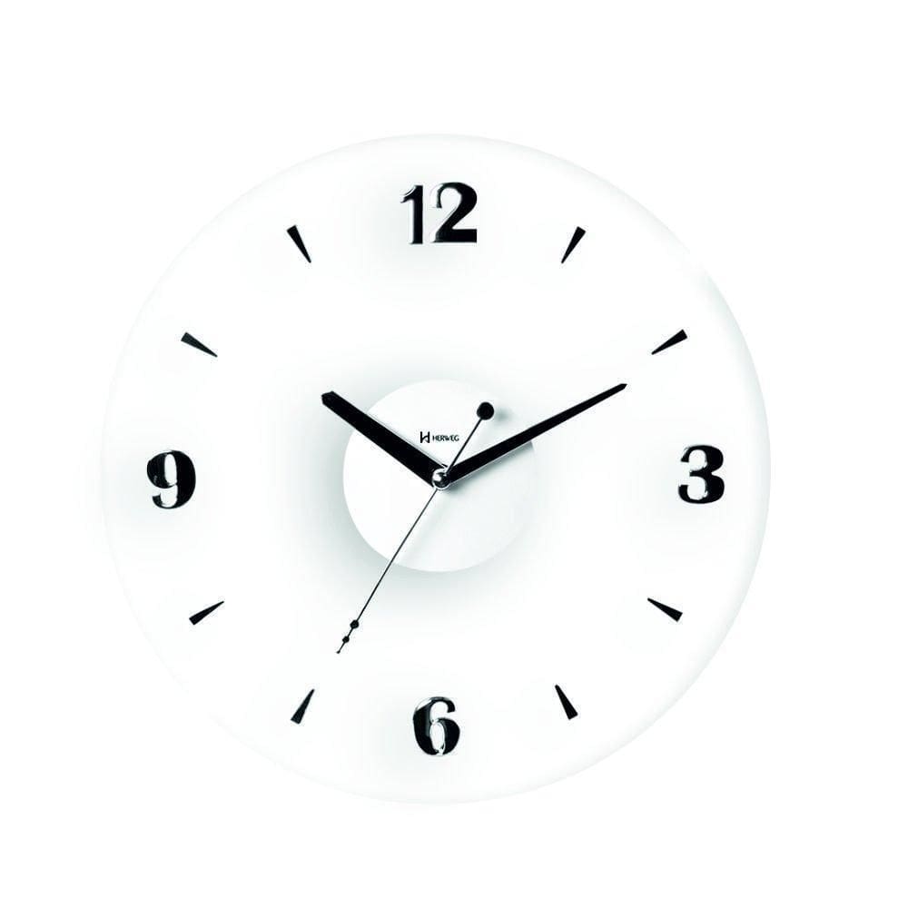 Relógio De Parede Herweg Transparente 660153