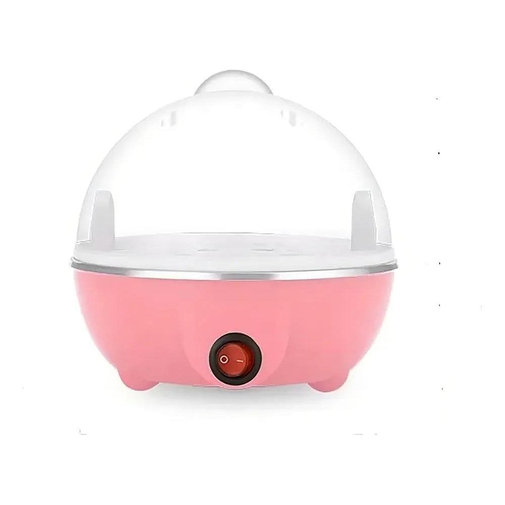 10X Cozedor De Ovo Ovos Legumes Maquina Até 7 Ovos Cor Bran