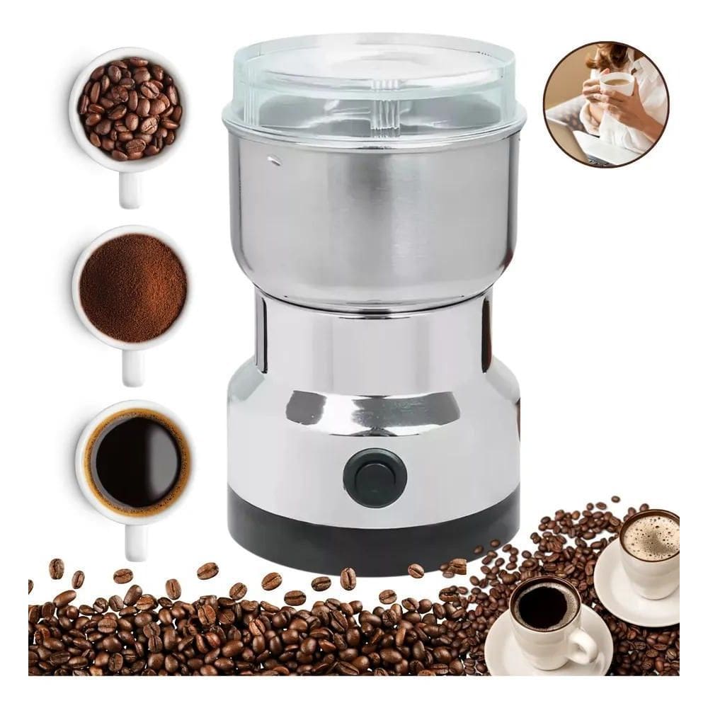 Moedor Café Triturador Elétrico De Grãos Sementes Ervas 110V