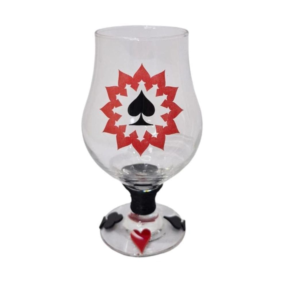 Taça Cerveja Zé Pelintra Baralho Carta Espadas 400 Ml