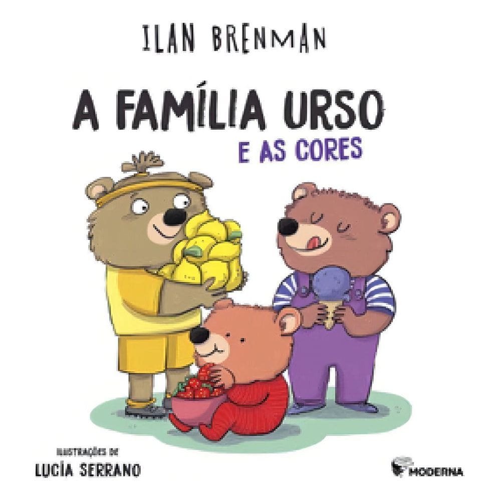 A Família Urso e as Cores