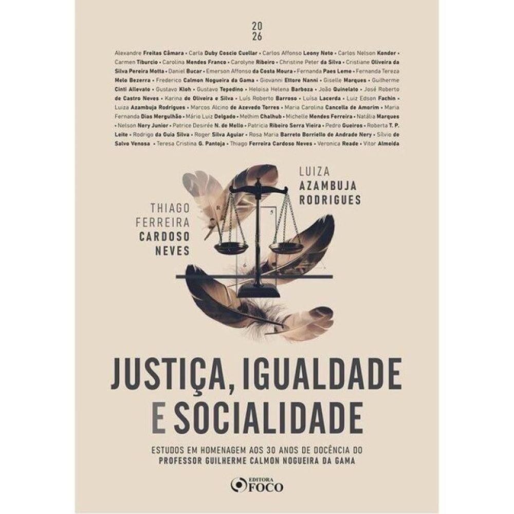Justiça, Igualdade E Socialidade - 2026