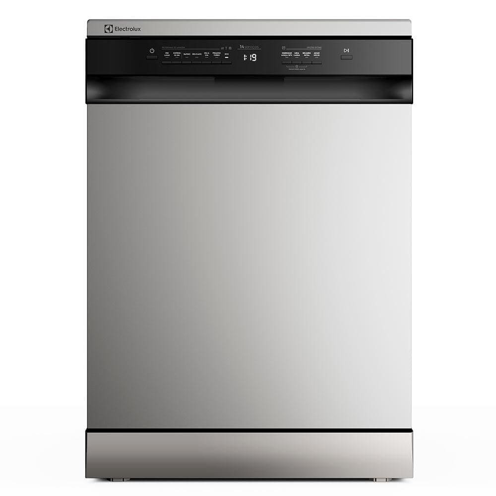 Lava-Louça Electrolux 14 Serviços Inox com Programa Lava e Seca 50` LS14E
