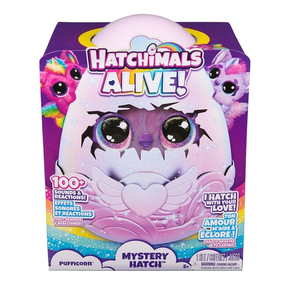 Hatchimals Alive Ovo Do Pufficórnio Surpresa - Sunny 4005