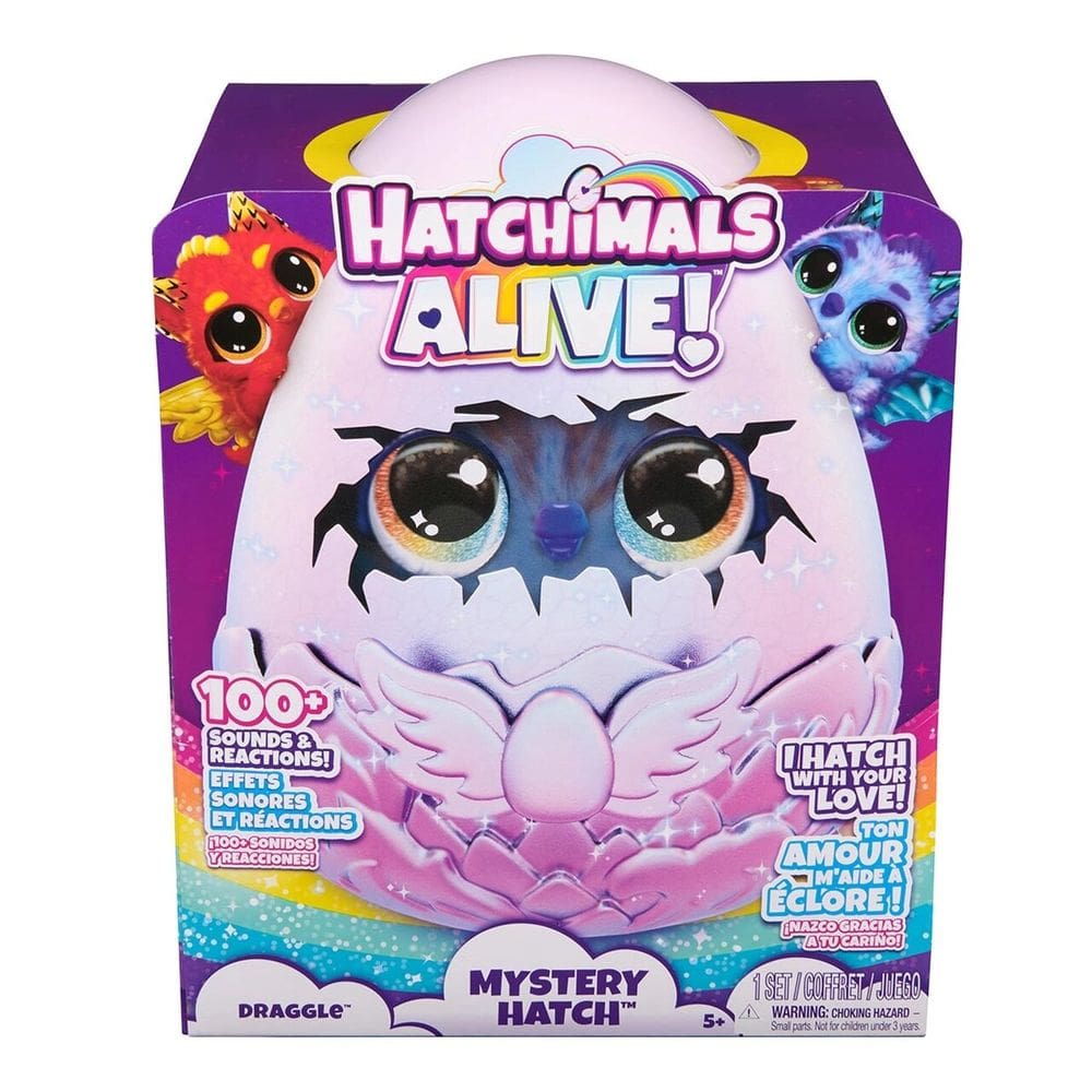 Hatchimals Alive Ovo Do Dragão Surpresa - Sunny 4006