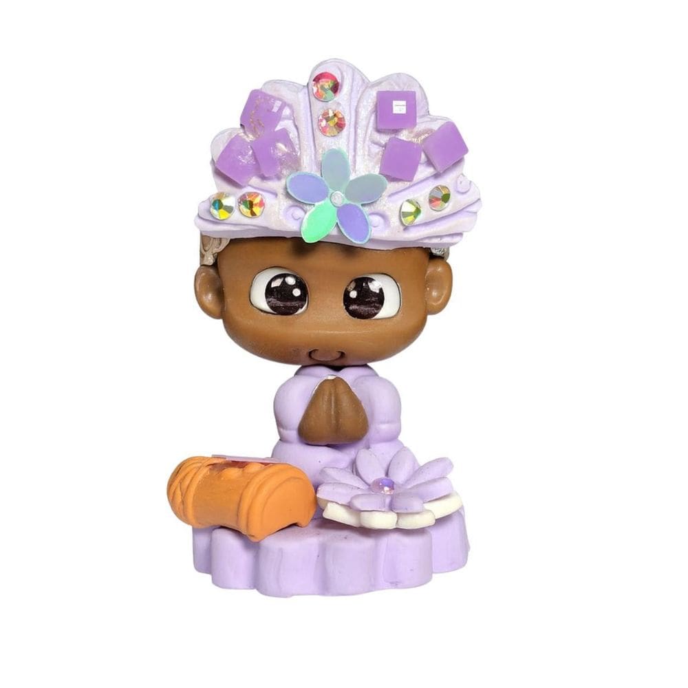 Escultura Baby Orixá Em Biscuit 5 Cm Pureza E Doçura