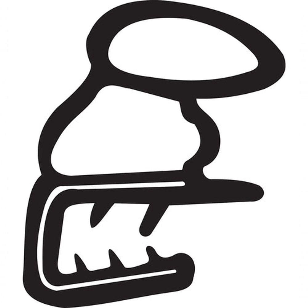 Borracha Porta Uno Prêmio Elba Pick-up 91 A 00 Rolo 25 Mts [f103]