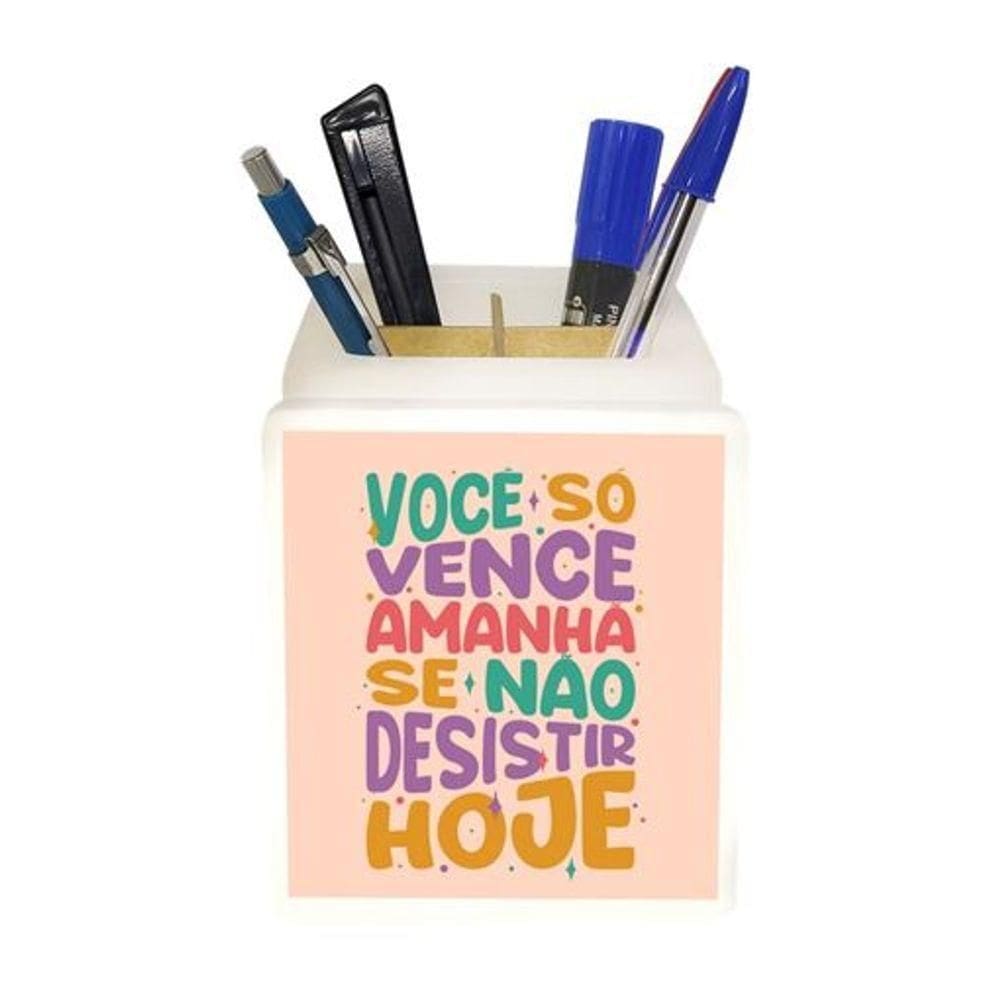 Organizador De Mesa Led Brilho Inspirador Para Estudo E Trabalho Eficiente