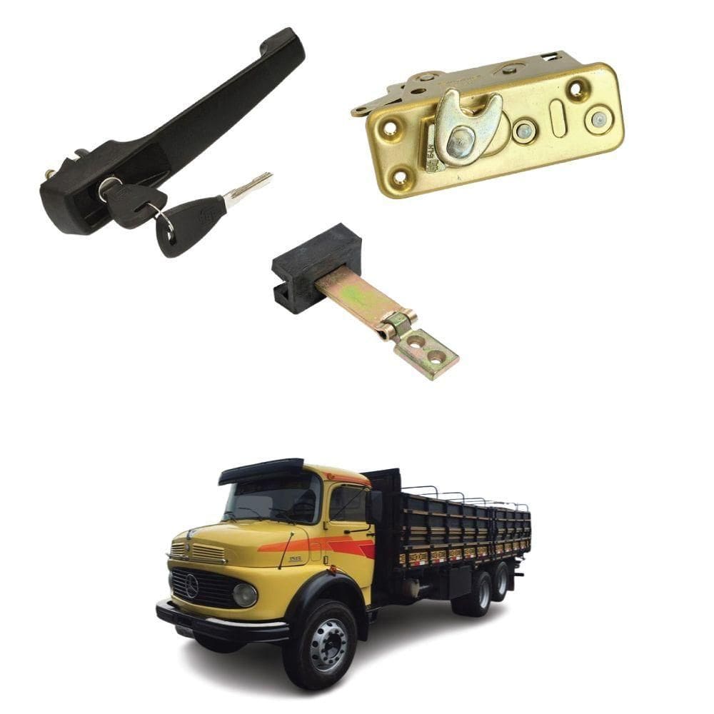 Kit Maçaneta Externa Fechadura Limitador Direito Mb 1513 [f103]