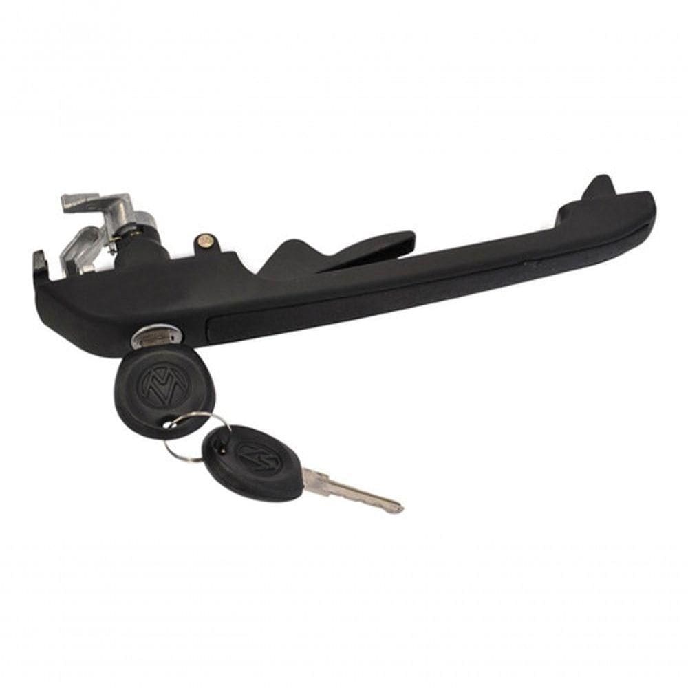 Maçaneta Externa Porta Esquerda Dianteira Preta Santana [f103]