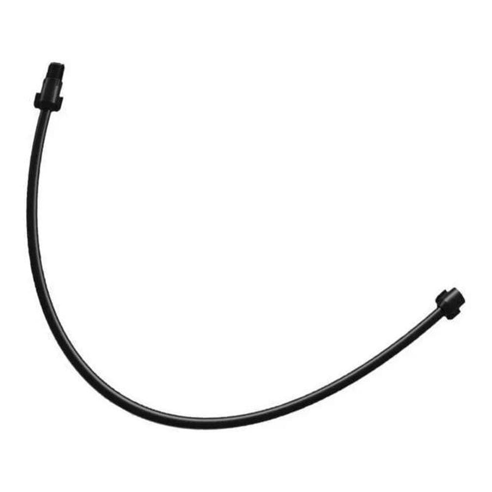 2X Engate Mangueira Flexivel Preto Black Fosco 1/2P 60Cm Ast