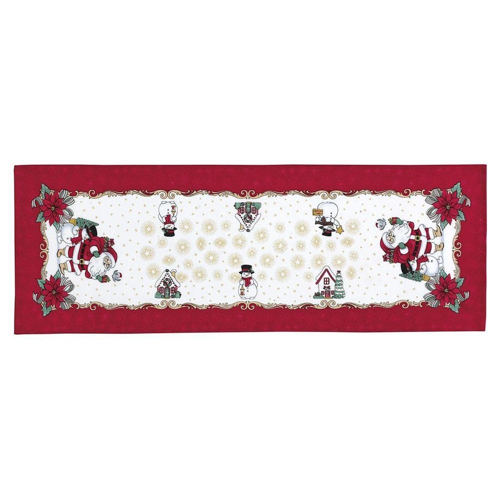 Trilho De Mesa Athenas 35X100Cm Natal 119 Dohler