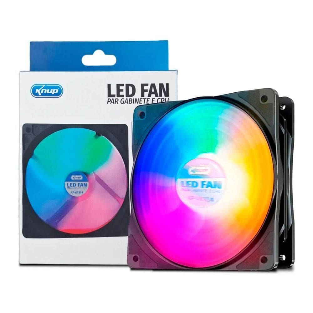 Led Fan Cooler Para Computador Eficiente Silencioso