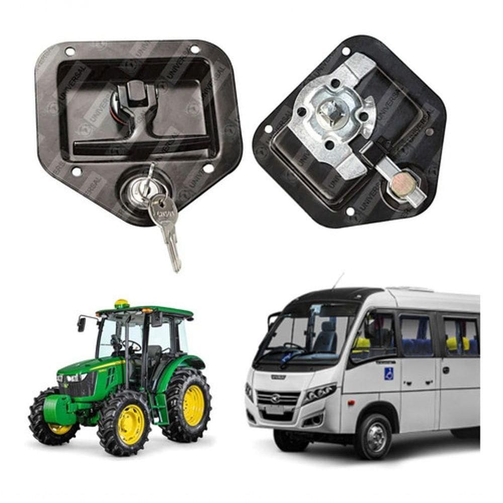 Puxador Maçaneta Externa Porta Inox Linha Agrícola Uso Geral [f103]