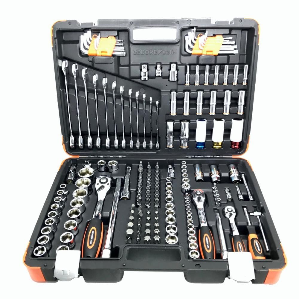 Jogo Oficina Master com 178 Pcs Gedore Red