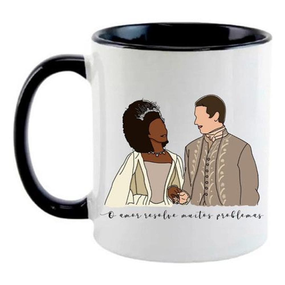 Caneca Da Série Bridgerton Rainha Charlotte