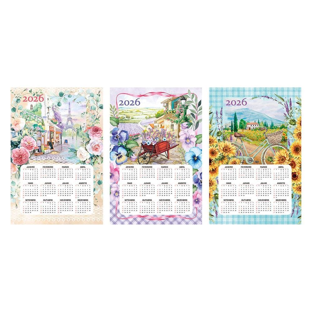 Jogo 12 Panos De Copa Prato Havana Dohler Calendário 2026 B