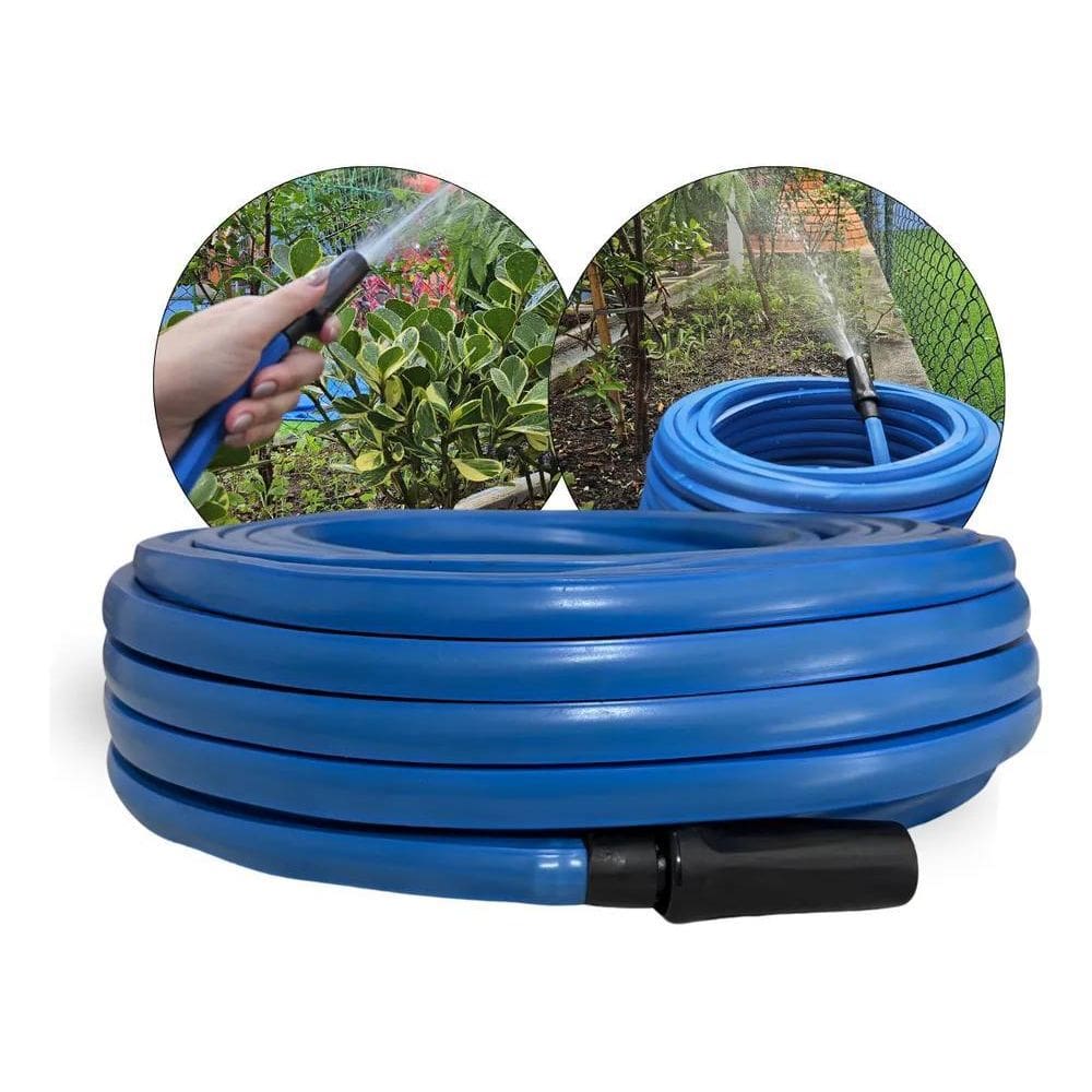 10X Mangueira De Jardim Chata 15M Metros Antitorção Não Dob