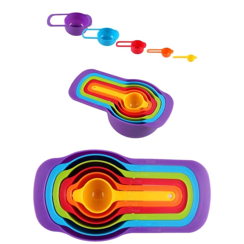 Kit De Colheres Medidoras Cozinha Culinária Confeitaria